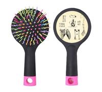 Cepillo para desenredar el pelo con base de cojín de esqueleto humano