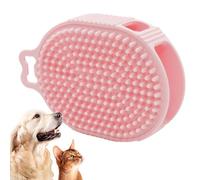 Cepillo para el baño de perros, cepillo para el baño de perros, cepillo para el baño de mascotas, cepillo para el lavado de perros de doble cara con gancho para colgar, cepillo para