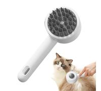 Cepillo para el baño del perro - Cepillo masajeador para limpieza y caída del pelo - Peine de champú para - Para gatos, cachorros, y perros durante el baño y la ducha para eliminar el