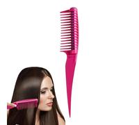 Cepillo para el cabello antiunión, peine para el cabello profesional, peine para el cabello de barbero, cepillo de rodillo integrado, peine de rodillo para cabello mojado, peine desenredante para