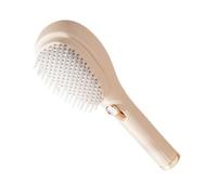 Cepillo para el cabello autolimpiante: ayuda de aseo resistente a la término, pieza en maraña más | Gadget de plancha antiestática, producto de mango liviano, equipo de potenciador de brillo par