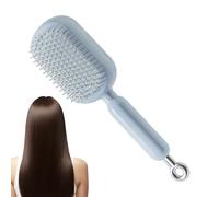 Cepillo para el cabello Cojín de aire retráctil Peine para desenredar Limpieza suave Sin tirones Herramienta de masaje del cuero cabelludo Rizado Recto Mojado Seco Cabello dañado Niños Mujeres Hombres