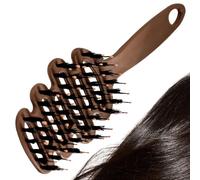 Cepillo Para El Cabello Con Cerdas De | Cepillo De Cerdas Para El Cabello | Peine,Para Secado Masaje Estilizado Alisado Arreglo Rizado Viaje Salón Hogar