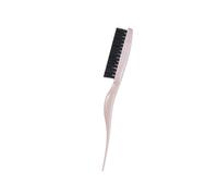Cepillo para el cabello con cerdas de nailon para el entrenamiento de rizos con peine Rattail fino y para crear volumen y alisar el cabello hacia atrás