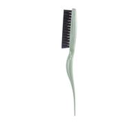 Cepillo para el cabello con cerdas de nailon para el entrenamiento de rizos con peine Rattail fino y para crear volumen y alisar el cabello hacia atrás
