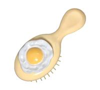 Cepillo para el cabello con cojín de aire, Peine para el cabello con cojín de aire | Cepillo para Desenredar el Cabello con Diseño de Huevo Escalfado | Peine lindo de dibujos animados, cepillo portáti