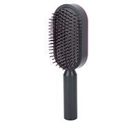 Cepillo para el cabello con paleta, cojín de aire, peine para masaje, dientes suaves, masajeador para el cuero cabelludo, mango cómodo, cepillo para el cabello para desenredar,