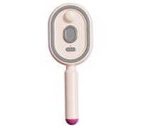 Cepillo para el cabello con pulverizador de agua, cepillo pulverizador para cabello, masaje con cojín de aire y peine autolimpiante con un solo clic, con agua