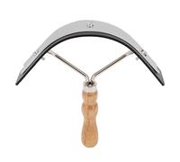 Cepillo para el Cabello de Caballo Acero Inoxidable de Goma Captura cómoda Manijas de Madera de Madera Celucramiento de Caballo Peine para preparación para Ganado y Mantenimiento
