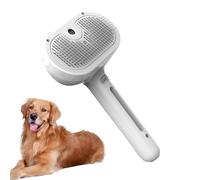 Cepillo para el cabello de perro, cepillo de vapor de mascotas | Peine de desenredado de gatos con función de aerosol incorporada | Cuidado recargable de fraude para perros para perros para viajes al