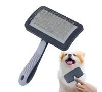 Cepillo para el cabello del perro, cepillo de aseo de mascotas - Combatado de perros para perros Dematting Hair peine - Herramienta de abrigo de combate de combustión, masajea suministros para mascota