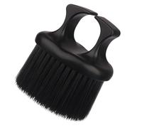 Cepillo para el cabello facial - peine de bigote de barba, herramienta de peinado de barbero | Diseño de cerdas profesionales, accesorio de agarre de anillo de dedo para barberos y hombres que