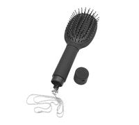 Cepillo para el cabello Safe: porta dinero secreto, peine de viaje, masajeador de cuero cabelludo premium | Cepillo para el pelo con compartimento oculto de alta resistencia para objetos de