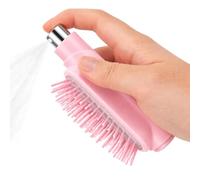 Cepillo para el cabello spray líquido peine desenredante masaje anti-encrespamiento