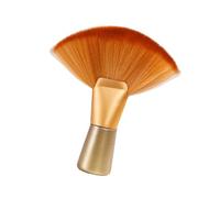 Cepillo para el cuello, cepillo de corte de pelo, cepillo con forma de abanico, herramientas de peinado para el cabello, cepillo de limpieza interior de coche, suave y suave