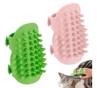 Cepillo para el cuidado de gatos, autocuidado para gatos, rascador de esquina de silicona, peine de masaje para el cuidado del cabello, cepillo para mascotas, herramienta de automasaje, cepillo para