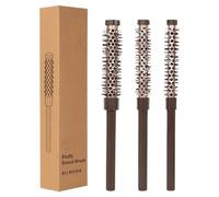 Cepillo para el cuidado de la barba, juego de peine de rodillo soplador, herramienta de peinado voluminizador, cepillo seguro para el calor, kit de cepillo profesional ligero para uso