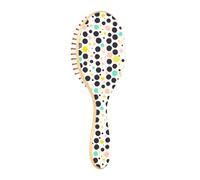 Cepillo para el pelo de madera cepillo para el pelo paleta cepillo de madera para el crecimiento del cabello natural cepillo circular para el cabello
