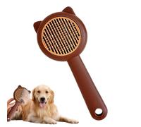 Cepillo Para Eliminar Pelo De Perro | Artículos De Aseo Para Mascotas Y Accesorios Para Gatos,Accesorio De Masaje Y Limpieza Eliminador De Pelo Suelto, Peine Manual Herramienta Antienredos, Elimina Su