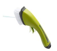 Cepillo para fregar cocina - 11.61 pulgadas PP/Nylon, almohadilla para fregadero con dispensador de jabón | Cepillo para platos para sartenes, encimera, baño, piso, juntas, garaje, restau