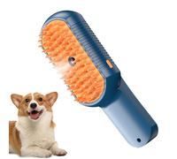 Cepillo para gatos a vapor, cepillo suave con vapor para gato, sin enredos, herramienta multifunción para quitar el pelo de los animales, peine masajeador para capa larga y corta