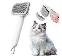 Cepillo para Gatos, Cepillo Perro, Elimina Enredos y Pelo Muerto, para Pelo Largo y Corto, para Pelaje Suelto y para Masajes, Ideal para Perros y Gatos