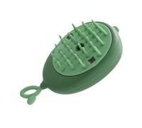 Cepillo para gatos con dispensador de champú, cepillo de baño para mascotas | Cepillo en aerosol recargable para baño de mascotas Blue Light,Dispensador de champú incluido Cepillo