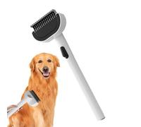 Cepillo para gatos para horquillas | Cepillo para perros contra la caída del cabello - Peine para eliminar el pelo suelto Accesorios para mascotas Gatito Limpieza interior Baño pulgas Cuidado del