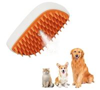 Cepillo Para Gatos Para La Muda De Pelo | Peine De Vapor Para Masaje Del Pelo,Cepillo De Cerdas Para Gatos De Tipo Steamer | Para Cachorros Razas Grandes Baño Ducha Hogar