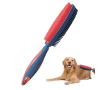 Cepillo para gatos para la pérdida, cepillo para perros para aseo, cepillo de pelo de dos lados de gatos - Herramienta de aseo, gadget de depilación para conejos, animal pequeño, suministros para