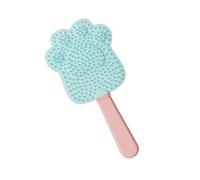 Cepillo para gatos para una eliminación eficiente de pelos y masaje suave en forma de garras de oso que promueve el bienestar de los felinos, herramienta eficiente para novios