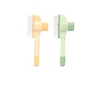 Cepillo Para Gatos Y Cepillo Para Perros, Botón De Desplome De Perros Autolimpiadores Cepillo Para Cabello Largo Y Pelo Corto