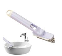 Cepillo para Grietas | Giratorio De Pelo Duro Ergonómico | Cepillo De Limpieza Estrecha Para Cocina | Para Ranuras Baño Ducha Aseo Rieles De Ventana Suelo Muebles