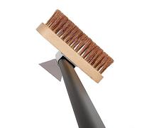 Cepillo para horno de pizza con raspador, cepillo de limpieza con asa, accesorios de herramienta para parrilla de barbacoa, fácil de limpiar y ajustable, 8ZL305T8RBJW14X17OU1PQ31D