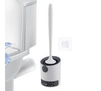 Cepillo para inodoro | Juego de limpieza de baño con escobilla para inodoro - Baño para casa, oficina, hotel, herramientas de limpieza de suelos