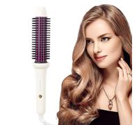 Cepillo Para Iones De Curador De Cabello - Peine Iónico Para Cabello, Cepillo De Hierro Rizado Anti Estático | Cepillo De Peinado Con Calefacción Con Tecnología Térmica, Herramienta De Peinado De Múlt