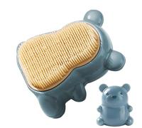 Cepillo para la uña del oso - Cepillo de lavado a mano del oso | Cepillos fáciles de agarrar a los osos | Y - material de educación física, cepillos de clavos fáciles de agarrar para limpiar las uñas