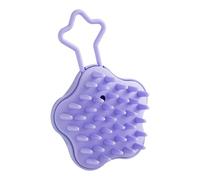 Cepillo para lavar el cabello, cepillo de champú húmedo y seco, cepillo de silicona para el cuero cabelludo, cepillo de masaje, peine de ducha, champú