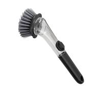 Cepillo para lavavajillas con dispensador de jabón | Estropajo manual ergonómico | Cepillo de limpieza de vajillas - para limpiar la cocina, el hogar, el dormitorio y para todos los dispositivos en