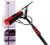 Cepillo Para Limpieza De Paneles Solares, Pértiga Extensible De 3,6 M A 12 M, Rasqueta, Pértiga Telescópica Para Limpieza De Ventanas, Limpiador Telescópico Para Techos De Invernaderos, Cabezal De Ce