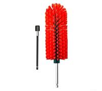 Cepillo para llantas de nailon suave, cepillo de limpieza de neumáticos de alta densidad para coche, moto, camión, llanta, grieta, herramienta de limpieza, accesorio azul, adecuado para taladro de 14