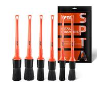 Cepillo para llantas SPTA, juego de 6 cepillos para detalles automáticos, cepillo para ruedas para limpieza automotriz, motocicleta, salpicadero, interior, exterior, rejillas de ventilación