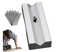 Cepillo para Madera,Ajuste Rápido Con 12 Cuchillas | Herramienta Manual para Cepillar Madera con Chaflán - Para Puerta Rebaje Alisado Biselado Carpintería Panel de Yeso Tablero de