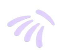Cepillo para mascarilla facial, 100 unidades desechables, cucharas de crema, mini espátula para mezclar, cuchara curvada, palillo de ojos, kit de herramientas de belleza (morado)