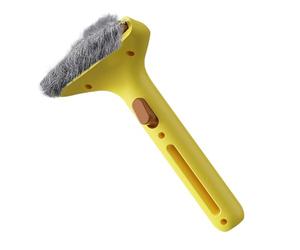 Cepillo para mascotas, desenredante de pelaje, reutilizable, para perros, para perros gruesos, largos, cortos y enredados, perros pequeños a grandes, gatitos y cachorros, viajes, Z