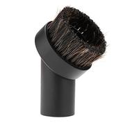 Cepillo para Muebles Cepillo del Aspirador con Cerdas Naturales y Peine de Puntas Redondeadas Accesorio del aspirador Cepillo del pelo de caballo Cepillo del limpiador del polvo del piso Cabeza 32mm