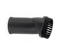 Cepillo para muebles con cerdas de plástico de 35 mm, para aspiradoras Bosch y Miele, negro, 1 unidad
