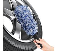 Cepillo para neumáticos de Coche,Cepillo para neumáticos de Lavado de Coches | para Detalles de Llantas de Ruedas antiarañazos para automóviles - Herramienta limpiadora de Ruedas Multiusos par