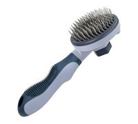 Cepillo para Pelo de Gato Peine Portátil Antideslizante De Acero Inoxidable