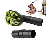 Cepillo para pelo para mascotas, fijación al vacío, cepillo para caseta de mascotas, fijación al vacío, enfoque de máquina de cuidado de gatos, cabezal de cepillo de vacío suave para mascotas largas o